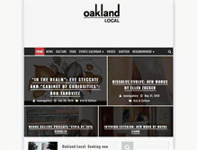 Tablet Screenshot of oaklandlocal.com